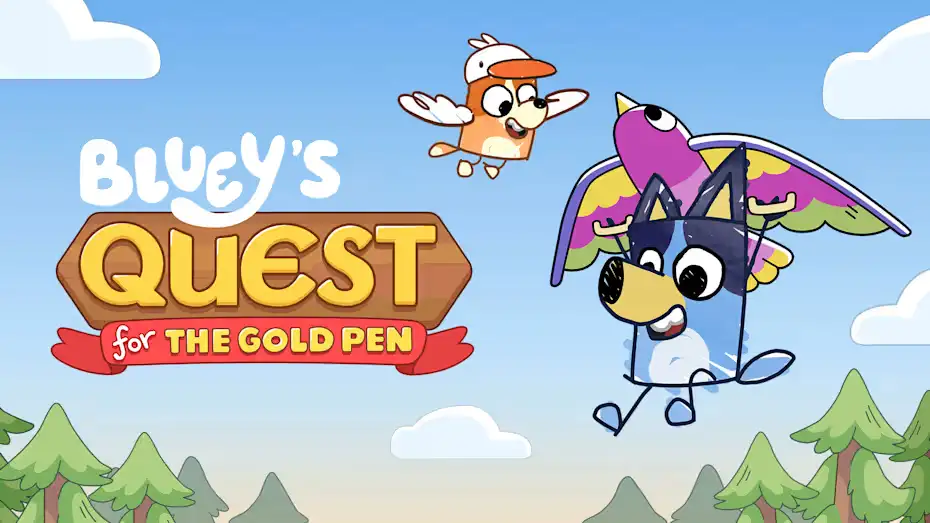 [NS]布鲁伊寻找金笔|布鲁伊的寻找金色画笔之旅|Bluey’s Quest for the Gold Pen中文-猫叔电玩