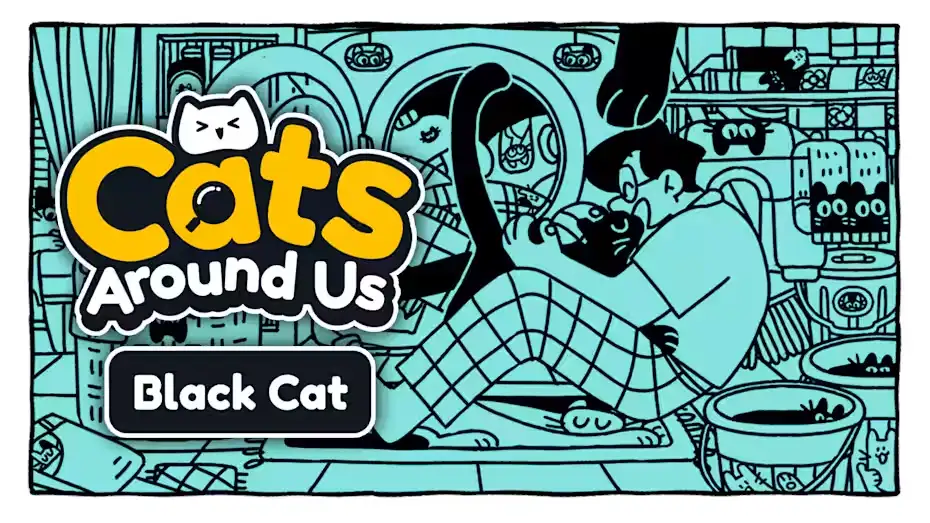 [NS]我们身边的猫：黑猫|Cats Around Us: Black Cat-猫叔电玩