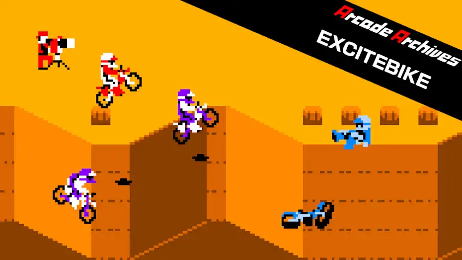 [NS]街机博物馆：越野机车|Arcade Archives: Excitebike-猫叔电玩